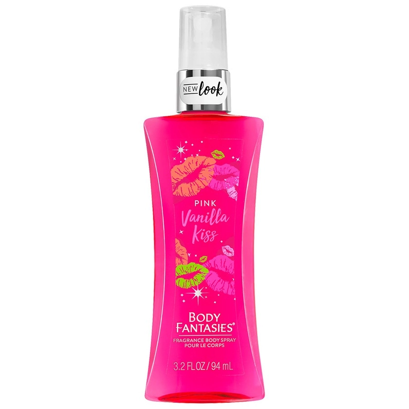 Body Fantasies Fragrance Body Spray 94mL - Pink Vanilla Kiss