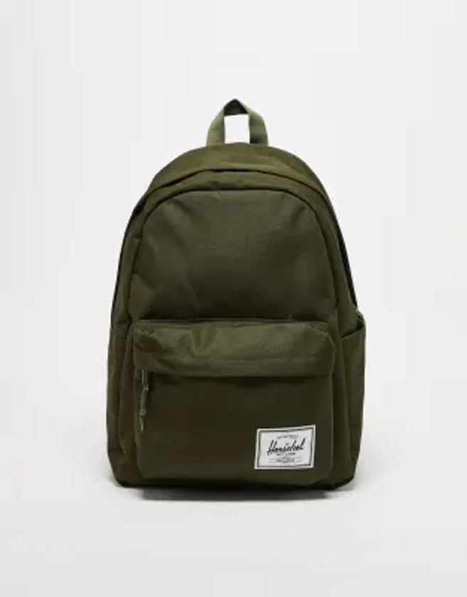 Herschel Supply Co - Sac à dos classique avec empiècement intérieur pour ordinateur portable - Vert foncé