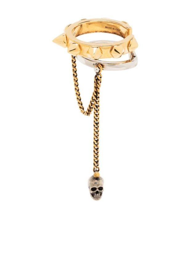 Alexander McQueen Punk Stud Ear Cuff - Farfetch