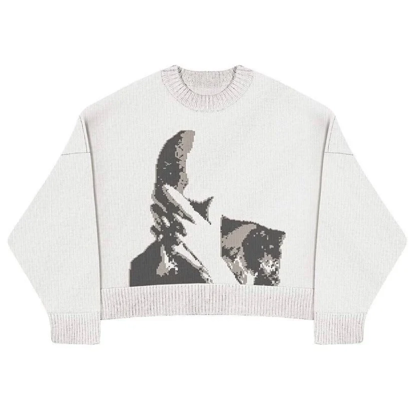 Frank Ocean's 'BLOND' Album Inspired Loose Knit Sweater