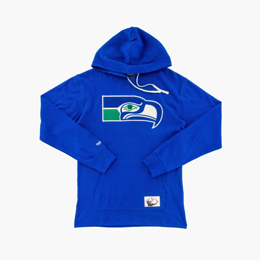 Seattle Seahawks Throwback Thermal Lightweight Hoodie