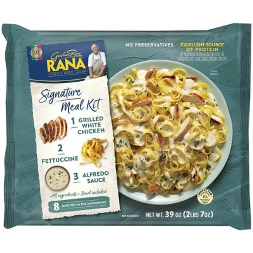 Rana Signature Meal Kit Grilled White Chicken Fettuccine with Alfredo Sauce - 39oz