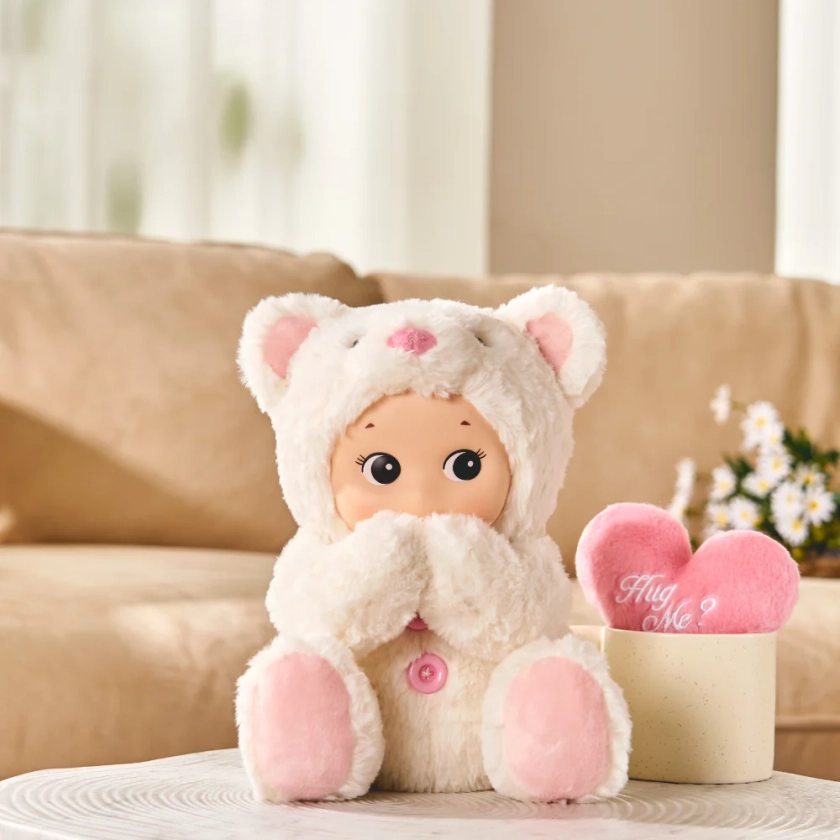 Sonny Angel - Plush Collection - Cuddly Bear White