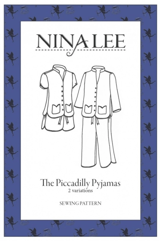 Nina Lee Sewing Pattern Piccadilly Pyjamas | Minerva