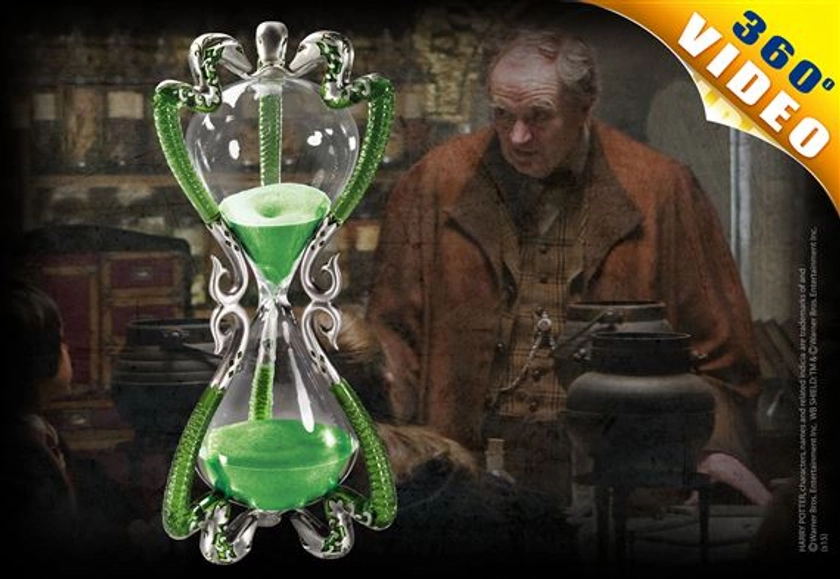 Professor Slughorn's Hourglass at noblecollection.com