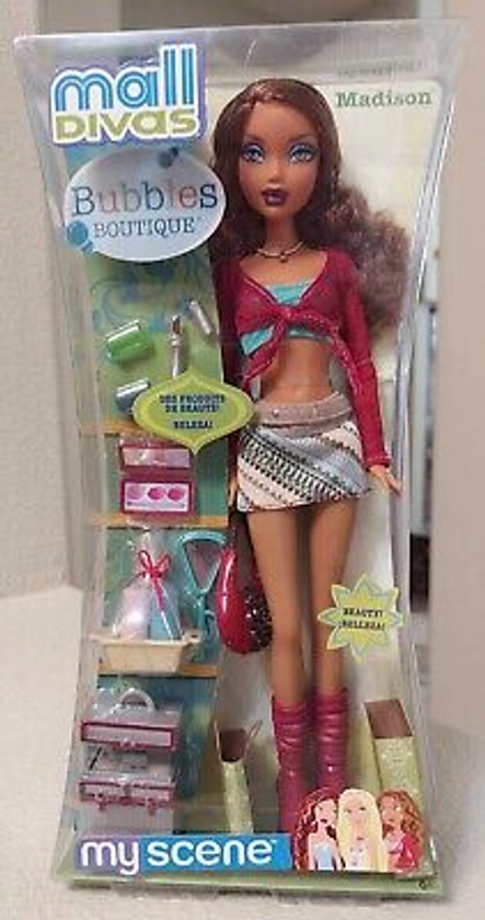 NRFB MyScene Mall Divas MADISON Bubbles Boutique doll ~ 2005~ Hard to find | eBay