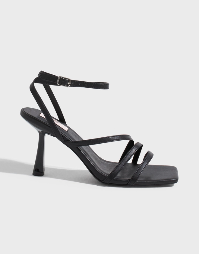 Buy Nelly Strappy Heel - Black | Nelly.com