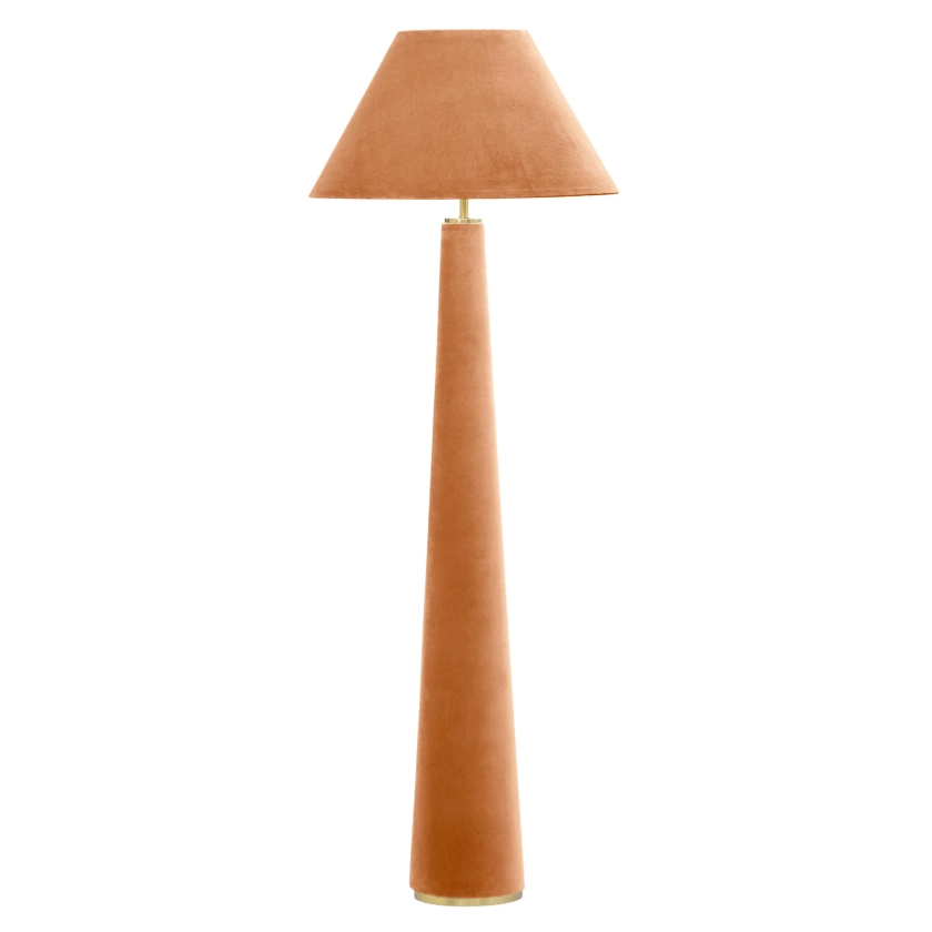 Graham Velvet Floor Lamp