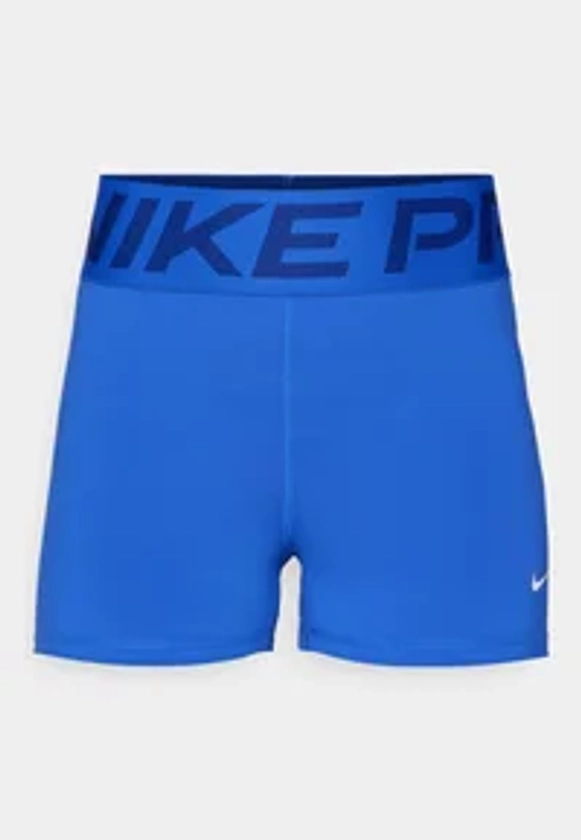 Nike Performance SCULPT SHORT - Leggings - hyper royal/white/bleu - ZALANDO.BE