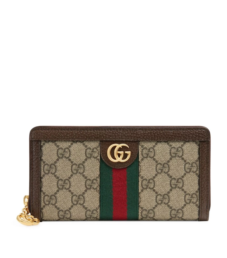 Womens Gucci neutrals Ophidia Zip-Up Wallet | Harrods # {CountryCode}