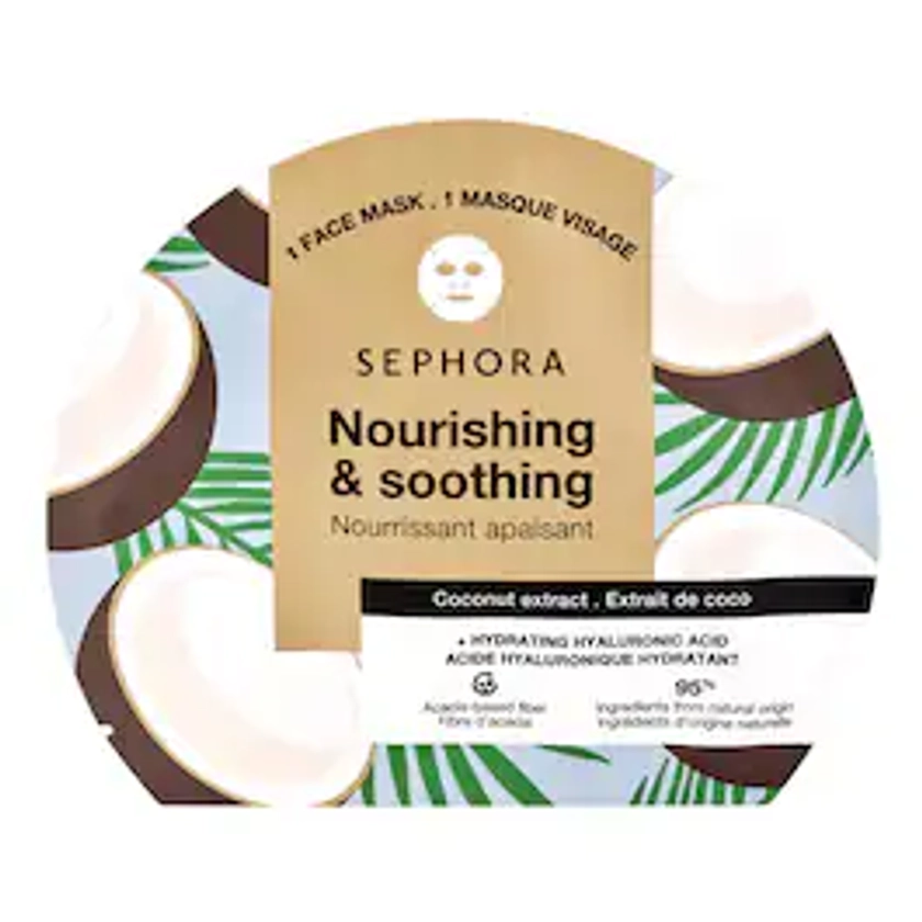 SEPHORA COLLECTIONMasque aux Extraits de Fruits et Acide Hyaluronique - Masque Tissu Visage 124 avis Testé par nos membres GoldVoir la vidéo Le produit essayé dans la vidéo a été offert par Sephora