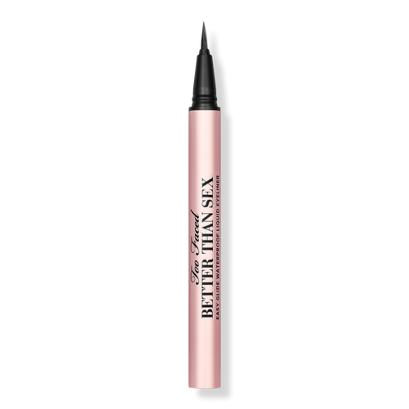 Intense Black Better Than Sex Easy Glide Waterproof Liquid Eyeliner - Too Faced | Ulta Beauty