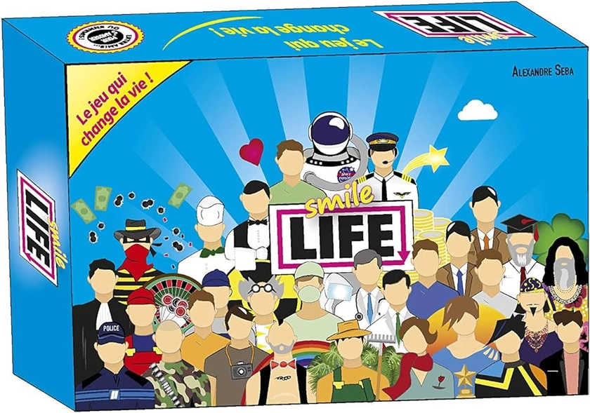 SMILE LIFE Jeu de Société, 14 ans et plus, SMI9017, Version Française