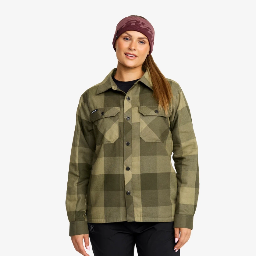 Insulated Shirt Femme Forest Night | RevolutionRace