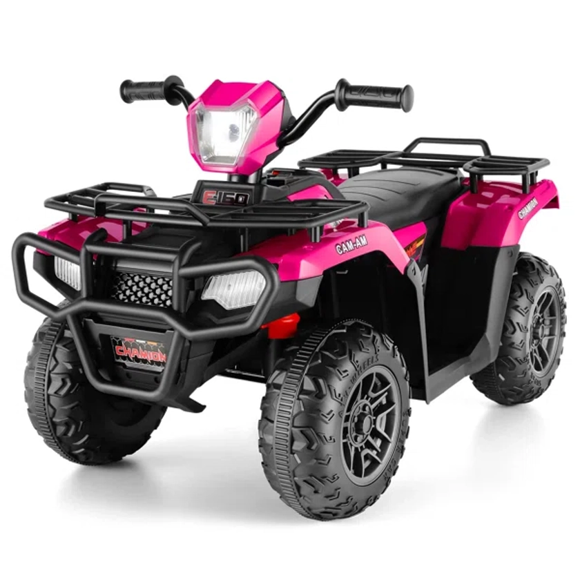 Homdox 12 Volt 1 Seater All-Terrain Vehicles Battery Powered Ride On Car
