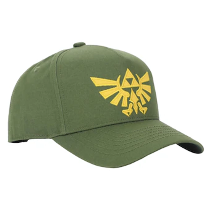 The Legend Of Zelda Unisex Hyrule Crest Adjustable Baseball Hat  - Black