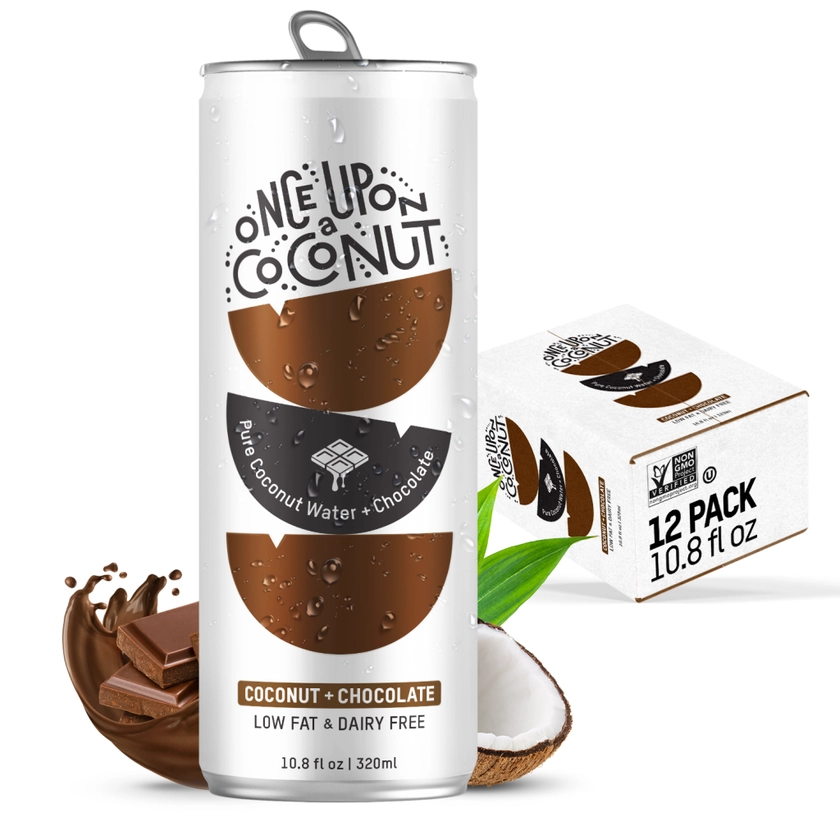 Premium Coconut Water + Chocolate - Once Upon a Coconut