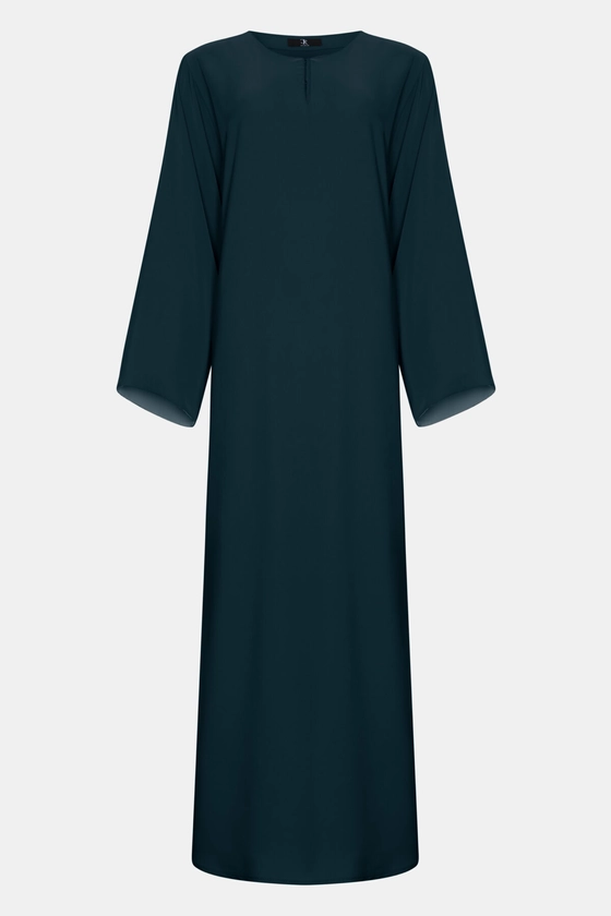 Luminous veil abaya