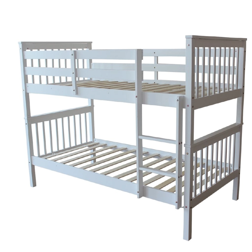 Living & Co Avery Pine Bunk Bed Single | The Warehouse