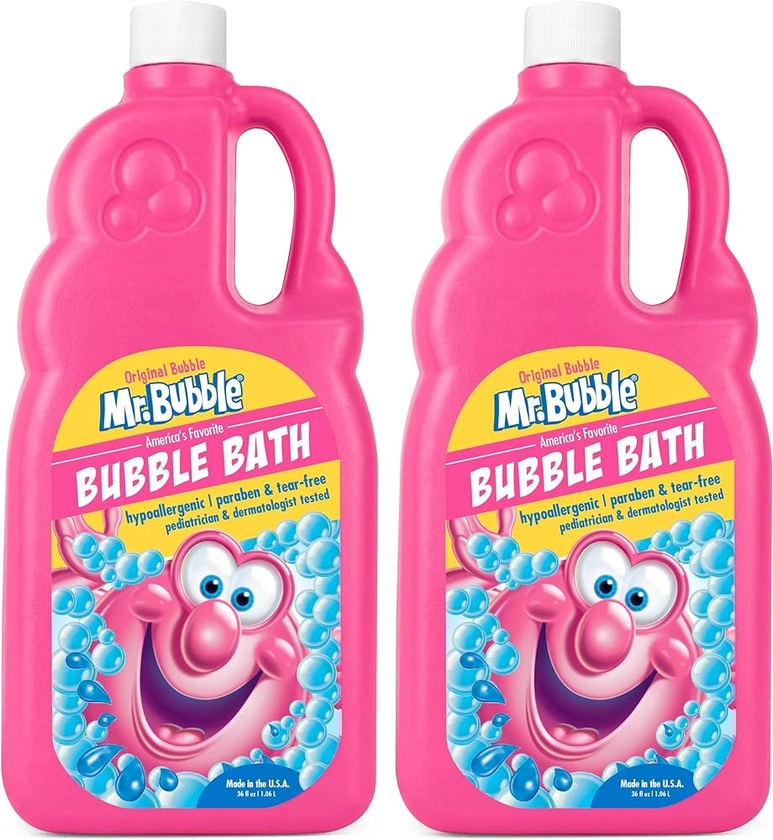 Mr. Bubble 36 fl oz Original Bubble Bath (2-pack) by Mr. Bubble : Amazon.ca: Beauty & Personal Care