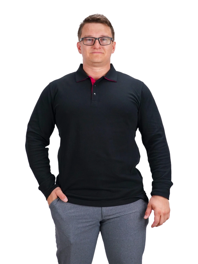 Long Sleeve Polo Shirt