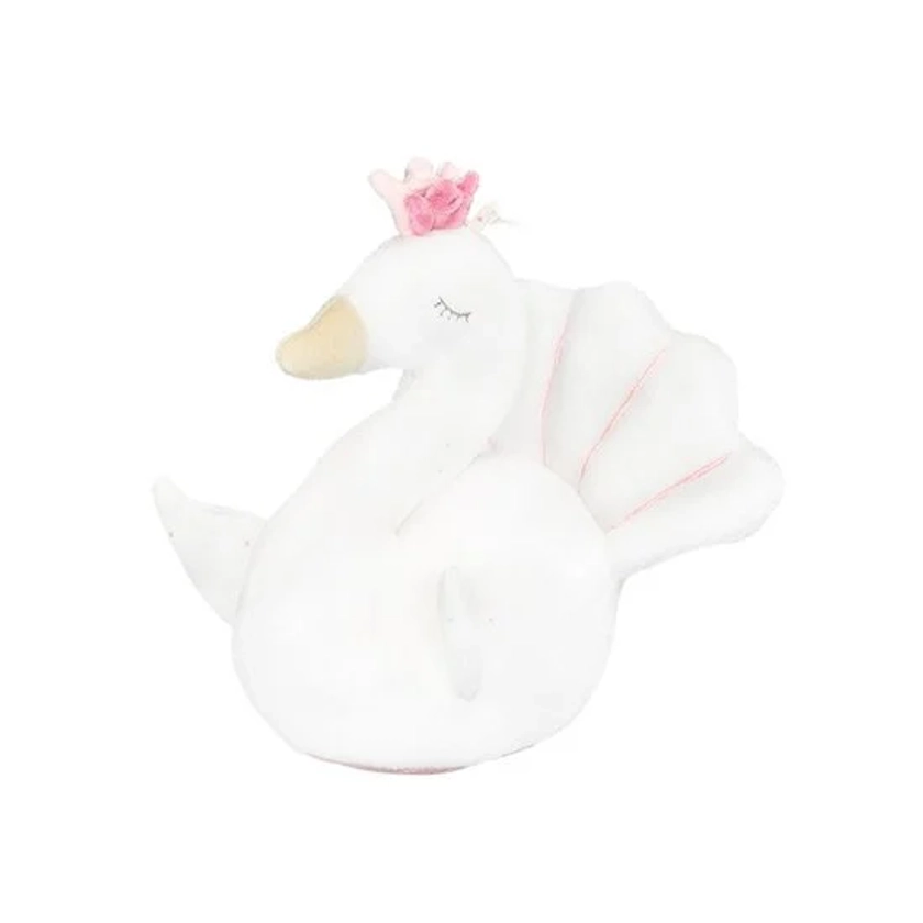 Baby Swan Doudou Cygne de Sauthon Baby's Sweet Home, Doudous : Aubert Suisse
