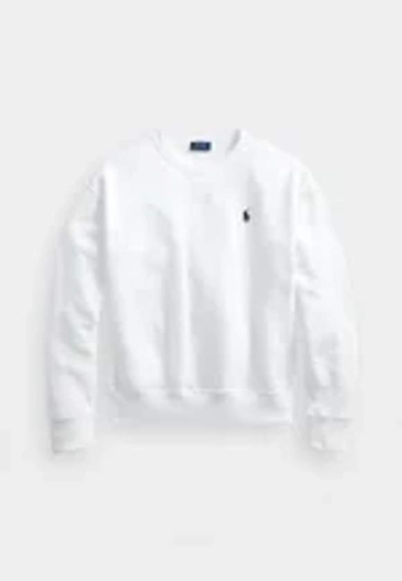 Polo Ralph Lauren LONG SLEEVE - Sweatshirt - white/blanc - ZALANDO.FR