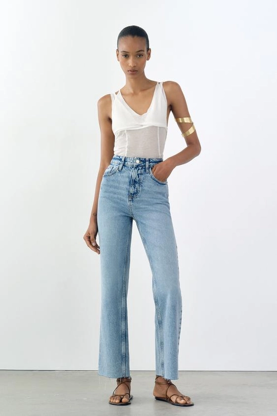 Z1975 HIGH-RISE STRAIGHT JEANS