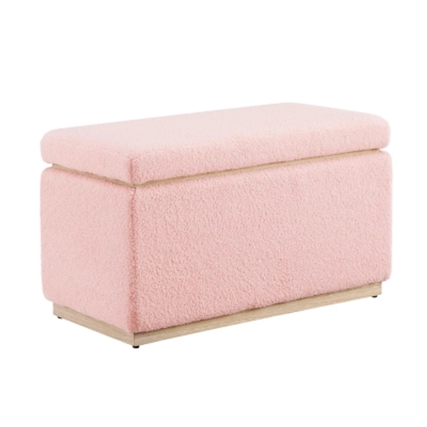 Linon Bridget Rectangle Ottoman | Ashley