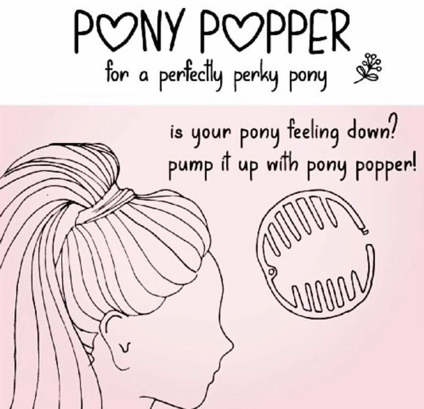 Pony Popper Hair Clip for Fuller and Thicker Ponytail - Fashion Accessories