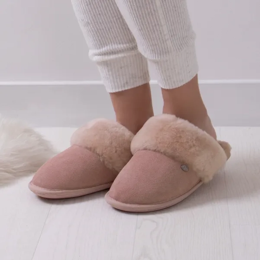 Just Sheepskin Duchess Sheepskin Ladies Slippers