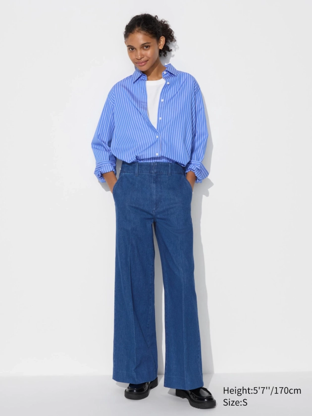 Jean Large pour Femme | UNIQLO FR