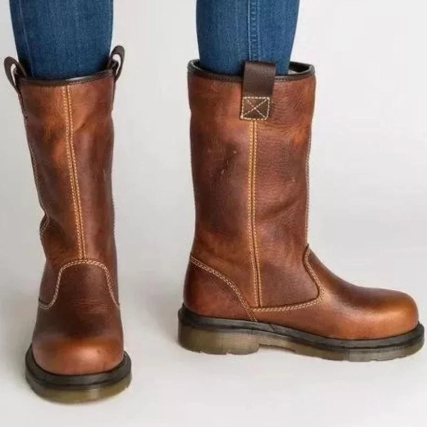 Winter cowgirl boots for women