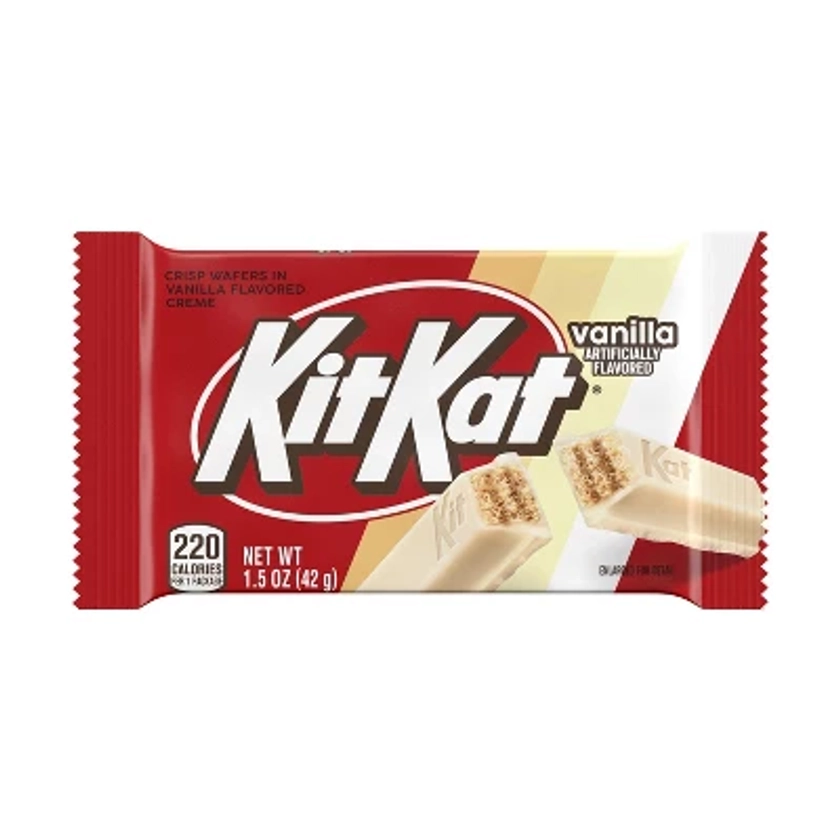 Kit Kat Crisp Wafers In Vanilla Flavored Creme Standard Bar, 1.5oz