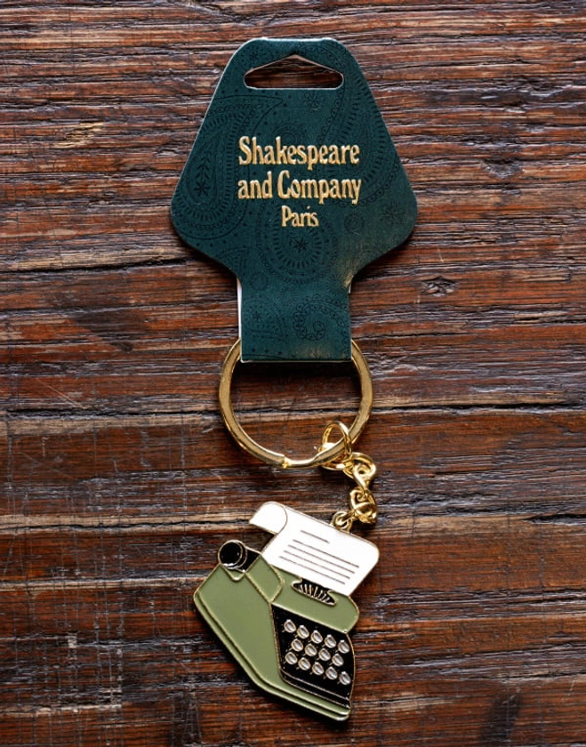 The Typewriter Keyring