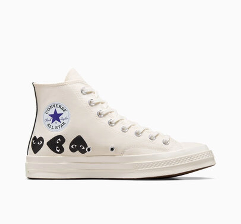 Converse x Comme des Garçons PLAY Chuck 70 Multi Heart