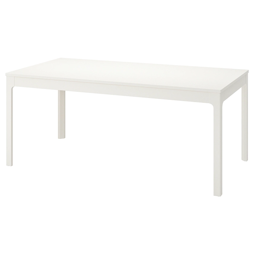 EKEDALEN Table extensible, blanc, 180/240x90 cm - IKEA