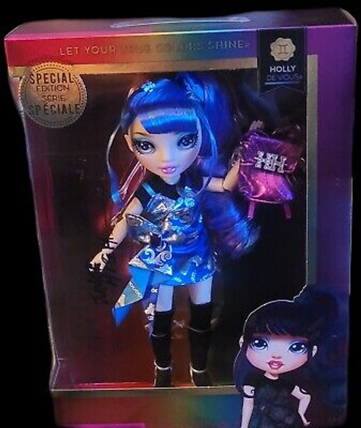 Rainbow High Junior High Special Edition Holly De'Vious Fashion Doll New!