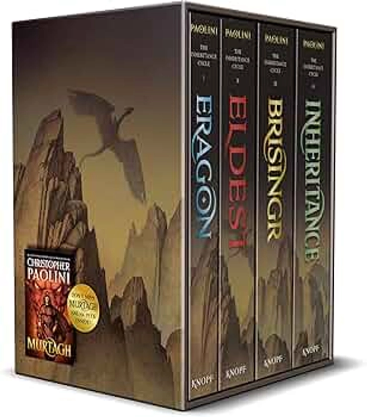 The Inheritance Cycle 4-Book Trade Paperback Boxed Set: Eragon; Eldest; Brisingr; Inheritance