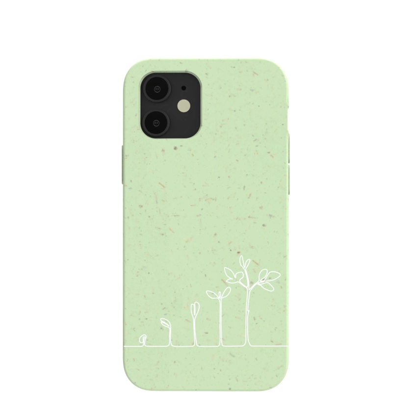 Sage Green Grow and Flourish iPhone 12/ iPhone 12 Pro Case