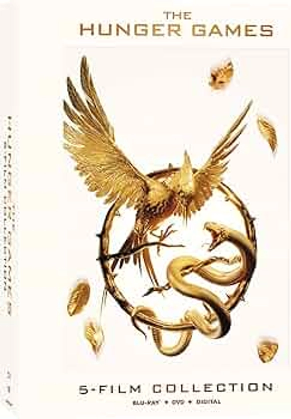 The Hunger Games 1-5 Collection Bluray + DVD + Digital