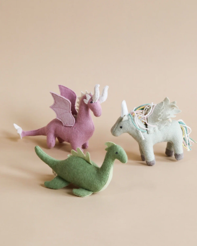 Olli Ella Magical Creatures (Dragon, Unicorn & Nessy)