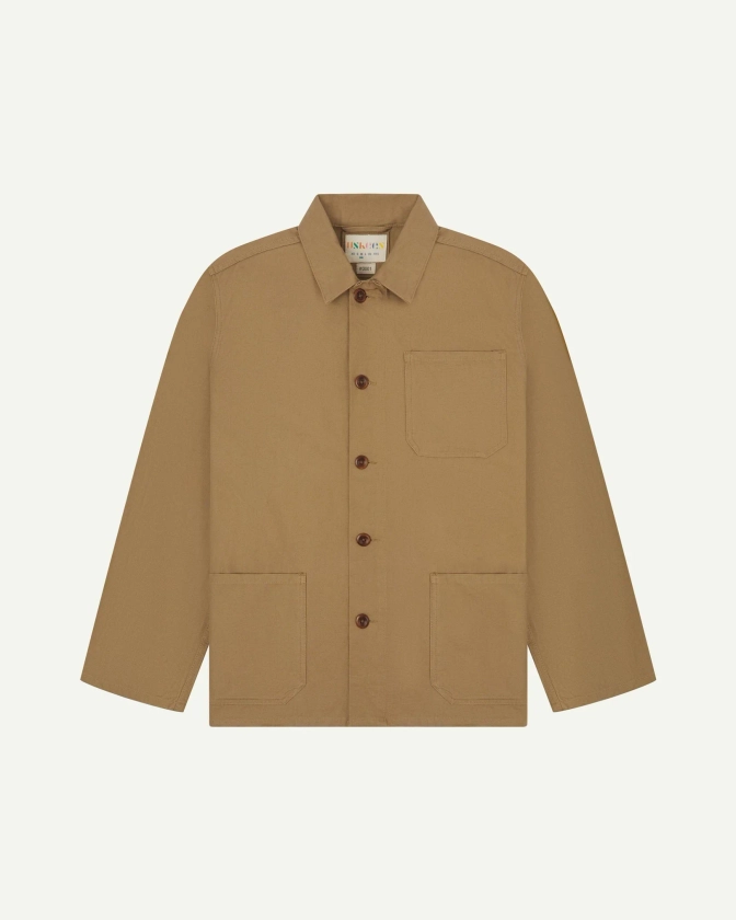 #3001 buttoned overshirt - khaki