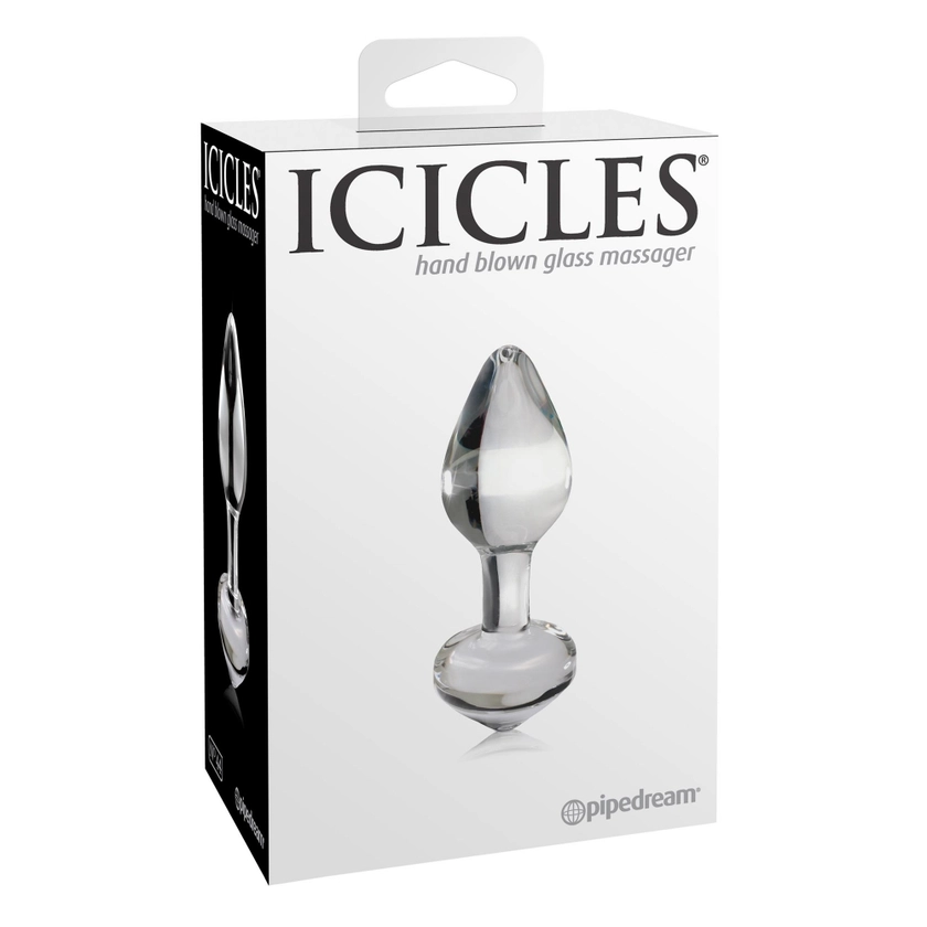 Plug Anal en Verre Icicles N°44 Pipedream