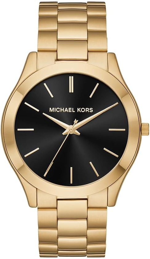 Michael Kors Oversized Slim Runway Men's Watch, Stainless Steel Watch for Men