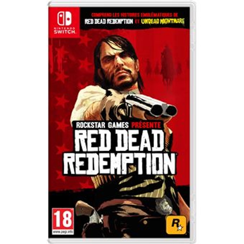 Red Dead Redemption Nintendo Switch - Jeux vidéo - Achat & prix | fnac