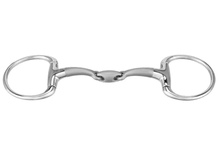 Herm Sprenger® Satinox Double-Jointed Eggbutt Snaffle Bit with 14mm Mouth | Dover Saddlery