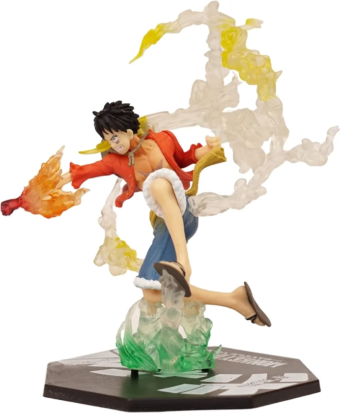 Offo | Monkey D. Luffy Anime Action Figure Lightweight Attractive Durable for Home Decors, Office Desk and Study Table : Amazon.in: Toys & Games