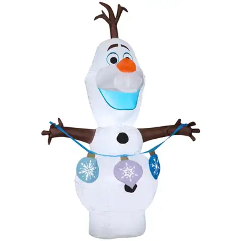 Gemmy LED Frozen Olaf 3.5 ft. Inflatable Mfr# 119003 - Ace Hardware