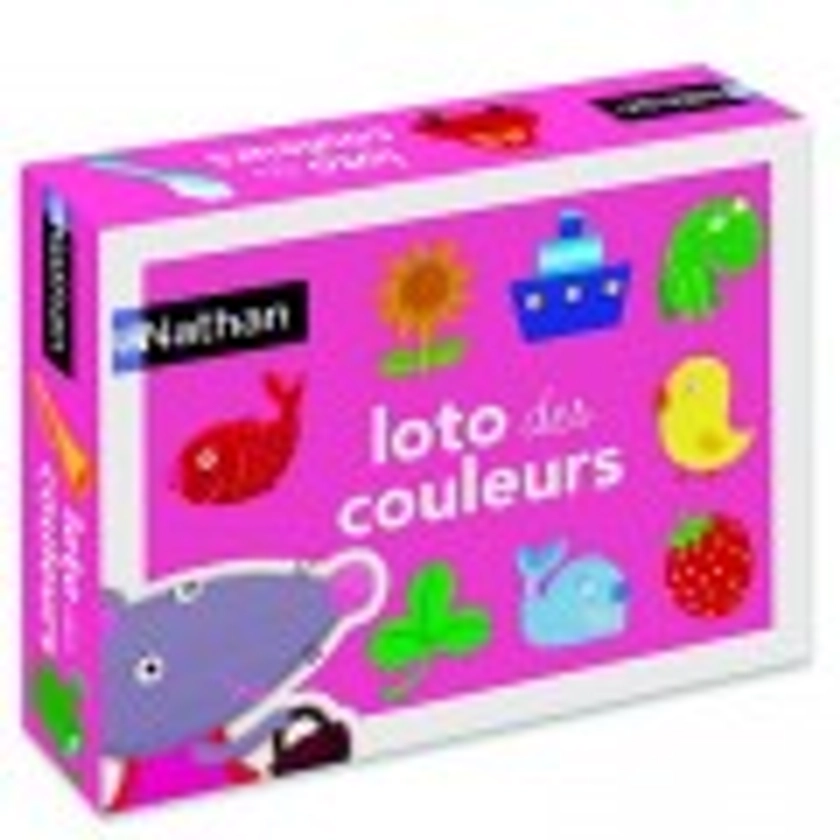 Loto des couleurs - Jeux et jouets Nathan - Avenue des Jeux